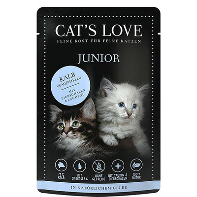 CAT&#039;S LOVE Junior Veau, 85g - MyStetho Veterinary