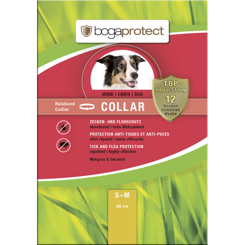 bogaprotect collier anti-parasitaire S-M pour chiens 60 cm - MyStetho Veterinary