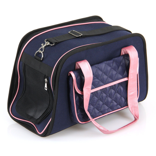 Hund- & Katzen-Tragtasche Salemo
45x18x30cm blau, swisspet - MyStetho Veterinary