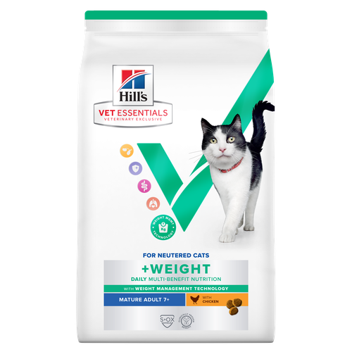 Hill's Vet Essentials MULTI-BENEFIT + Weight Mature Adult 7+ Huhn 3 kg - MyStetho Veterinary