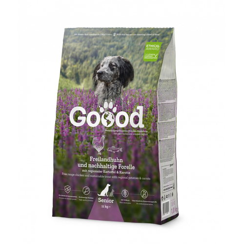 Goood Canine Adult Poulet élevé en plein air et truite d’aquaculture durable 1,8 kg - MyStetho Veterinary