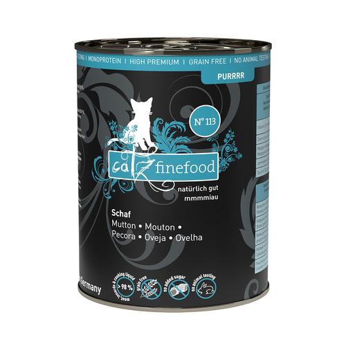 Catz Finefood Purrrr No. 113 avec mouton, 400g - MyStetho Veterinary