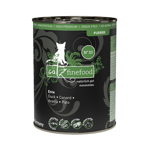 Catz Finefood Purrrr No. 115 avec canard, 400g - MyStetho Veterinary