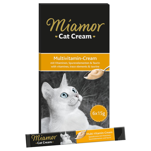 Miamor Cat Snacks crème multivitaminée - MyStetho Veterinary