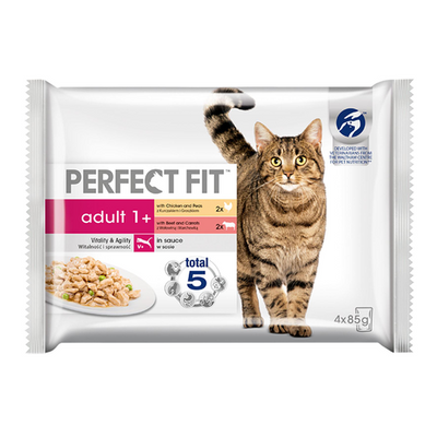 Perfect Fit Adult 1+ boeuf &amp; poulet - MyStetho Veterinary