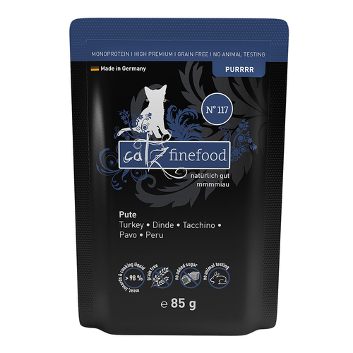 Catz Finefood Purrrr No. 117 avec dinde, 85g - MyStetho Veterinary