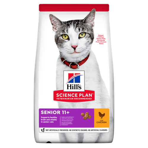 Hill's Science Plan Senior 11+ Adult Chicken 1.5 kg - MyStetho Veterinary