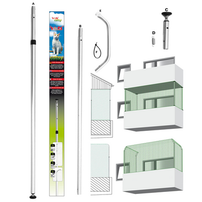 Swisspet Catsy set de de barres extensibles - MyStetho Veterinary