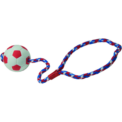 Balle avec corde pour chiot 6 cm / 30 cm - MyStetho Veterinary