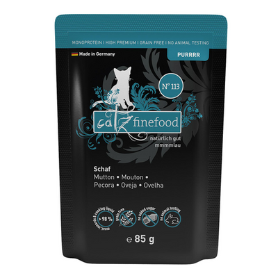 Catz Finefood Purrrr No. 113 avec mouton, 85g - MyStetho Veterinary