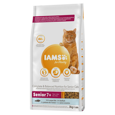 Iams Senior Ocean Fish 3kg - MyStetho Veterinary