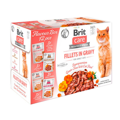 Brit Care Cat Brit Care Cat Flavour Box - Filets en sauce 85g - MyStetho Veterinary