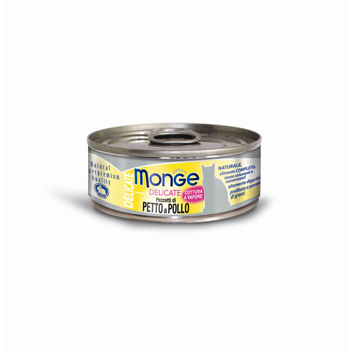 Monge Delicate Cat Ad. Chicken Bre. 80g - MyStetho Veterinary