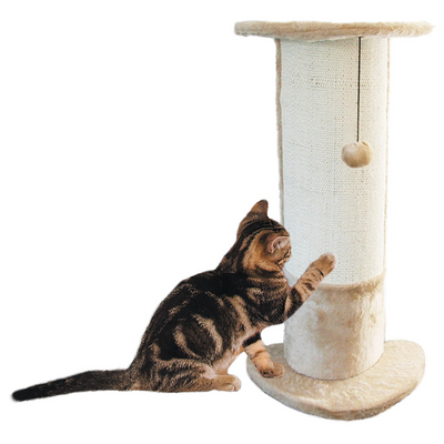 Swisspet Colonne d&#039;angle à gratter Santo, beige - MyStetho Veterinary