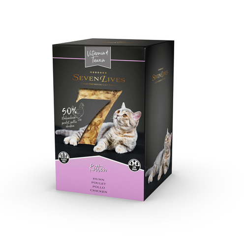 SevenLives poulet, vitamine/taurine en jelly - MyStetho Veterinary