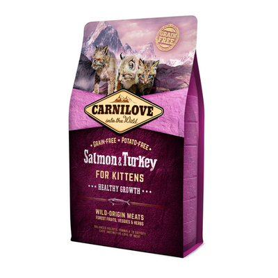 Carnilove Cat Chaton - Saumon & Dinde 2kg - MyStetho Veterinary