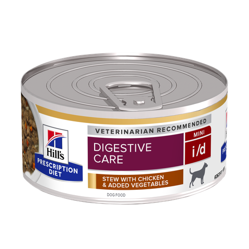 Hill's Prescription Diet i/d Mini with Chicken and vegetables stew can 156 g - MyStetho Veterinary