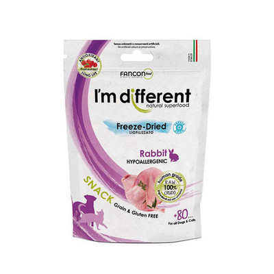 I&#039;m different Snack au lapin 40g - MyStetho Veterinary