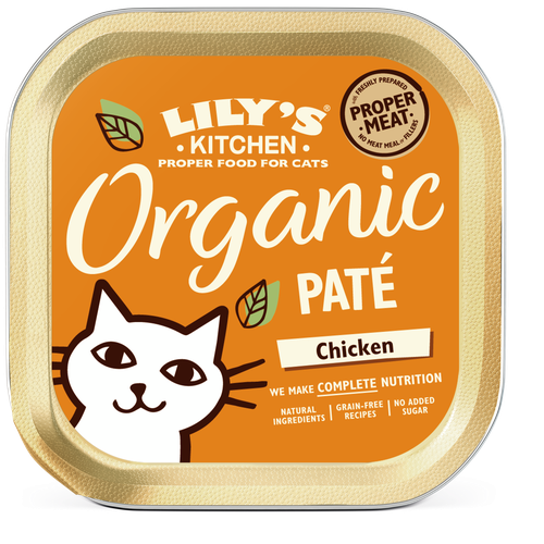 Lily's Kitchen Adult Organic Chicken Paté 85g - MyStetho Veterinary