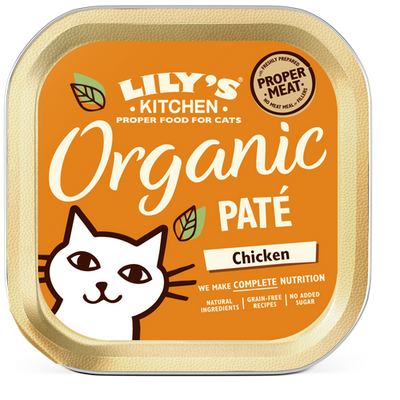 Lily's Kitchen Adult Organic Chicken Paté 85g - MyStetho Veterinary