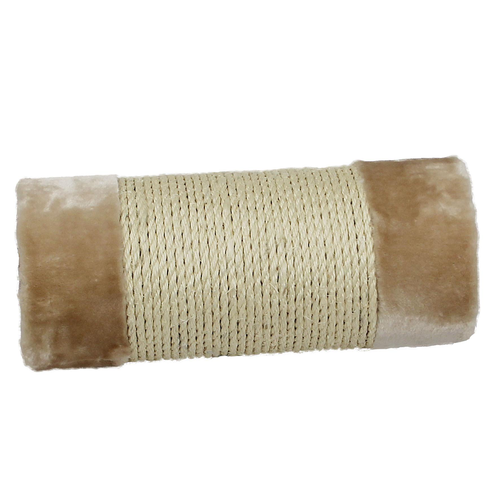 Swisspet Colonne en sisal avec peluche 35cm, D=15cm, beige - MyStetho Veterinary