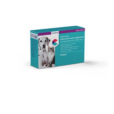 Covetrus NutriCareVet Stress Support comprimés pour chien et chat 30 Tabletten - MyStetho Veterinary