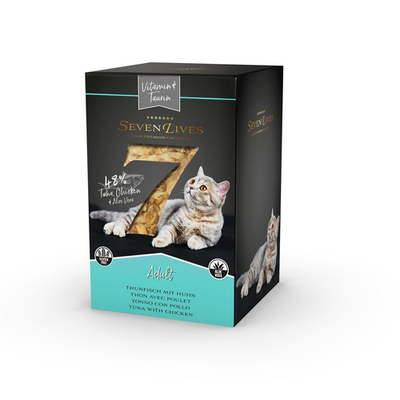 SevenLives Thon avec poulet, Aloe Vera/taurine en Jelly - MyStetho Veterinary