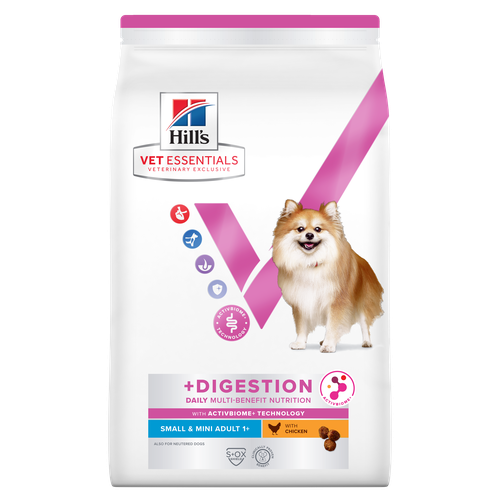 Hill's Vet Essentials MULTI-BENEFIT + Digestion Adult 1+ Small & Mini Huhn 7 kg - MyStetho Veterinary