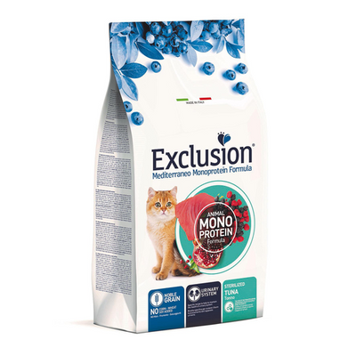 Exclusion Cat Sterilized Tuna 1,5kg - MyStetho Veterinary