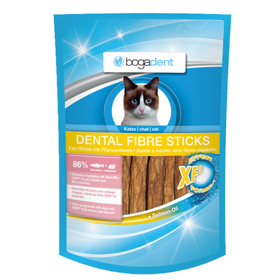 bogadent bogadent Dental Fibre Sticks saumon pour chats 50g - MyStetho Veterinary