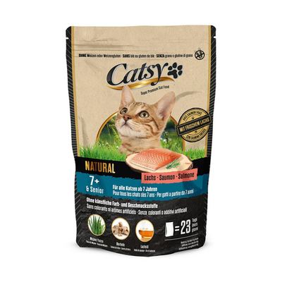 Catsy 7+ Senior avec saumon - MyStetho Veterinary