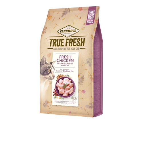 Carnilove Feline Adulte True Fresh - Poulet frais 340g - MyStetho Veterinary