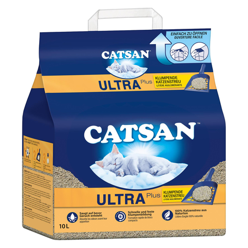 Catsan Catsan Ultra litière agglomérante 10L - MyStetho Veterinary