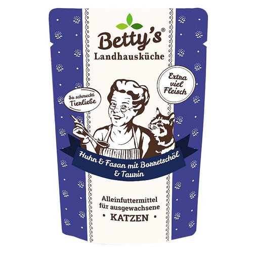 Betty&#039;s Landhausküche Poulet &amp; faisan 100g - MyStetho Veterinary