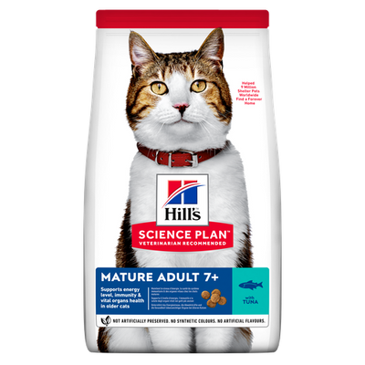 Hill's Science Plan Mature Adult 7+ Tuna 10 kg - MyStetho Veterinary