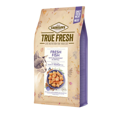 Carnilove Feline Adulte True Fresh - Poisson frais 1,8kg - MyStetho Veterinary