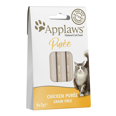 Applaws Cat Treat poulet purée 8x7g - MyStetho Veterinary