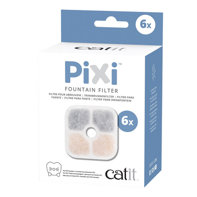 Catit Pixi Filtres 6pc p. Fontaine à eau - MyStetho Veterinary