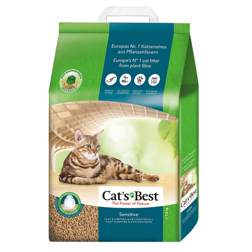 Cat’s Best Cat‘s Best Litière pour chat sensible, 20L - MyStetho Veterinary