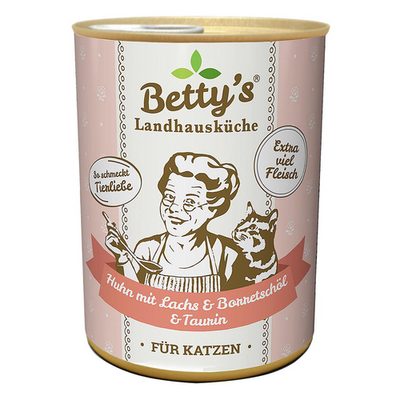 Betty&#039;s Landhausküche Betty´s Landhausküche poulet &amp; saumon 400g - MyStetho Veterinary