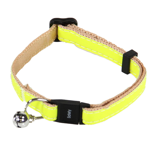 Swisspet collier pour chats ReflectLine, jaune - MyStetho Veterinary