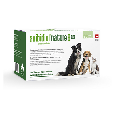 Anibidiol Nature 8 Plus granulés (1 sachet) - MyStetho Veterinary