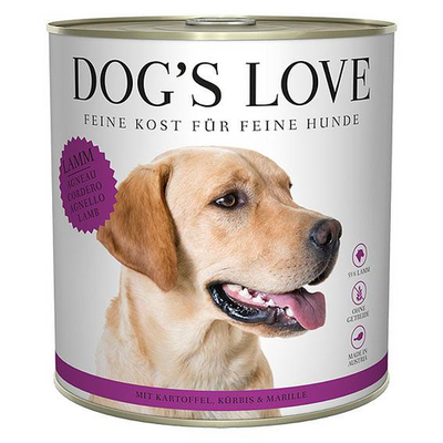 Dog&#039;s Love Classic Adult agneau, pomme de terre, citrouille & abricot 800g - MyStetho Veterinary