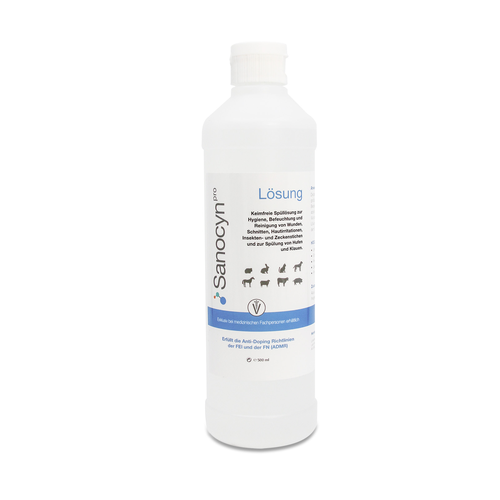 Sanocyn pro Lösung 500 ml flacon - MyStetho Veterinary