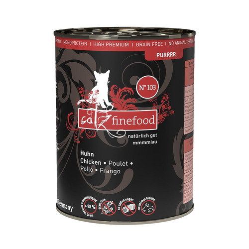 Catz Finefood Purrrr No. 103 avec poulet, 400g - MyStetho Veterinary