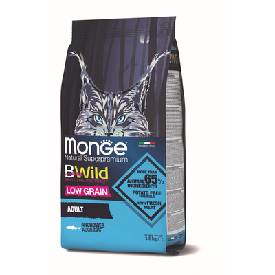 Monge Chat Bwild LG adulte truite 1,5kg - MyStetho Veterinary