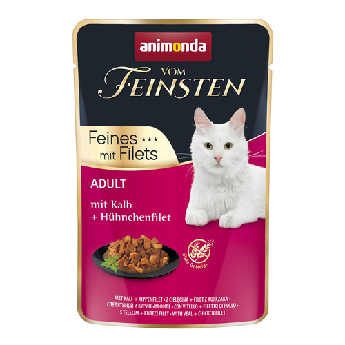 Animonda Vom Feinsten Veau &amp; filet de poulet, 85g - MyStetho Veterinary