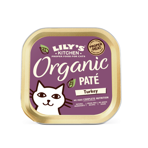 Lily's Kitchen Adult Organic Turkey Paté 85g - MyStetho Veterinary