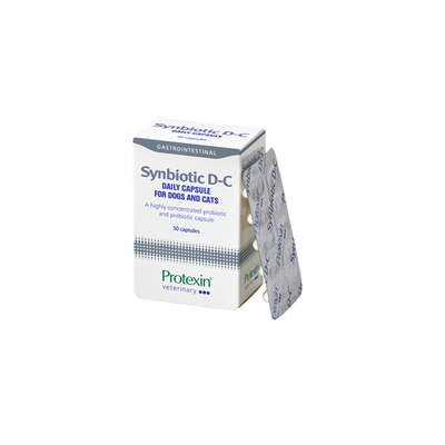 Protexin® Synbiotic D-C (boite de 50 capsules) - MyStetho Veterinary