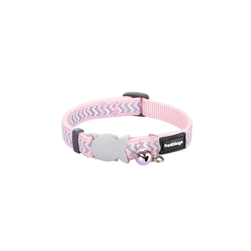 RedDingo RougeDingo collier pour chat Reflective Ziggy Pink - XS - MyStetho Veterinary